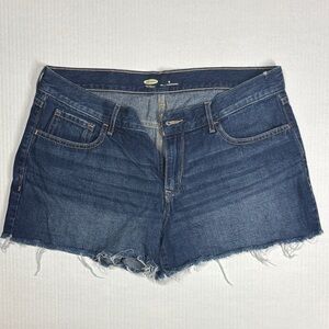 Old Navy Dark Blue Jean Shorts